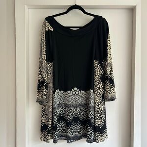 Issa 100% silk leopard dress